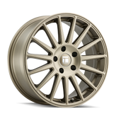 Touren - TR92 - Gold - MATTE GOLD - 20" x 10.5", 35 Offset, 5x112 (Bolt Pattern), 66.56mm HUB