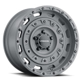 Vision Wheel Off-Road - 403 TACTICAL - Gunmetal - Thrashed Gun Metal - 20" x 9.5", -18 Offset, 6x139.7 (Bolt Pattern), 106.2mm HUB