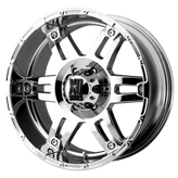 XD Series - XD797 SPY - Chrome - Chrome - 17" x 8", 18 Offset, 8x180 (Bolt Pattern), 124.2mm HUB