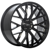 ART - Replica 203 - Black - Gloss Black - 20" x 9", 30 Offset, 5x112 (Bolt Pattern), 66.5mm HUB