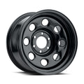 DTD - Trailer - Black - Black - 15" x 6", 0 Offset, 6x139.7 (Bolt Pattern), 108.8mm HUB