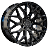 Envy Wheels - FF2GB - Black - GLOSS BLACK - 20" x 9", 35 Offset, 5x112 (Bolt Pattern), 66.6mm HUB
