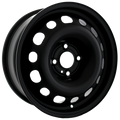 Envy Wheels - NX4 STEEL WHEEL - Black - FLAT BLACK - 16" x 6.5", 45 Offset, 4x108 (Bolt Pattern), 63.4mm HUB