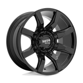 Moto Metal - MO804 SPIDER - Black - GLOSS BLACK - 20" x 9", 18 Offset, 6x135, 139.7 (Bolt Pattern), 106.1mm HUB