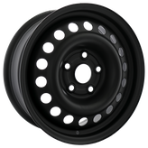 Envy Wheels - NX4 STEEL WHEEL - Black - FLAT BLACK - 15" x 6", 47 Offset, 5x112 (Bolt Pattern), 57.1mm HUB
