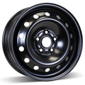 RSSW - Steel - Black - Black - 16" x 7", 47 Offset, 5x112 (Bolt Pattern), 66.6mm HUB