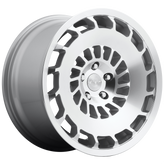 Rotiform - R135 CCV - Silver - GLOSS SILVER MACHINED - 19" x 8.5", 45 Offset, 5x112 (Bolt Pattern), 66.56mm HUB