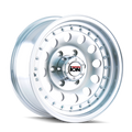 Ion Alloy - 71 - Silver - MACHINED - 15" x 8", -19 Offset, 5x120.65 (Bolt Pattern), 83.1mm HUB