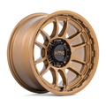 KMC Wheels - KM727 WRATH - Bronze - MATTE BRONZE - 20" x 9", 0 Offset, 6x139.7 (Bolt Pattern), 106.1mm HUB