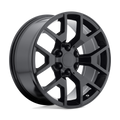 OE Creations - PR150 - Black - GLOSS BLACK WITH CLEARCOAT - 22" x 9", 27 Offset, 6x139.7 (Bolt Pattern), 78.1mm HUB
