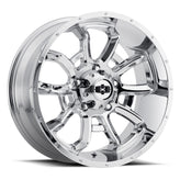 Vision Wheel Off-Road - 415 BOMB - Chrome - Chrome - 20" x 12", -51 Offset, 5x127 (Bolt Pattern), 78.1mm HUB