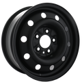 Envy Wheels - NX4 STEEL WHEEL - Black - FLAT BLACK - 15" x 6", 39 Offset, 5x114.3 (Bolt Pattern), 71.5mm HUB