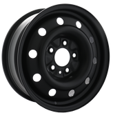Envy Wheels - NX4 STEEL WHEEL - Black - FLAT BLACK - 15" x 6", 39 Offset, 5x114.3 (Bolt Pattern), 71.5mm HUB