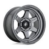 Fuel - D665 SHOK - Gunmetal - MATTE GUN METAL - 17" x 9", 1 Offset, 5x150 (Bolt Pattern), 110.1mm HUB