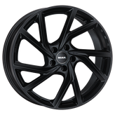 Mak Wheels - KASSEL - Black - GLOSS BLACK - 18" x 7.5", 50 Offset, 5x112 (Bolt Pattern), 57.1mm HUB