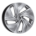 Mak Wheels - ELECTRA - Silver - M-TITAN - 20" x 8", 48 Offset, 5x112 (Bolt Pattern), 76mm HUB