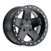 Black Rhino - CRAWLER - Black - Matte Black - 17" x 8.5", -32 Offset, 5x127 (Bolt Pattern), 71.5mm HUB