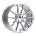 Victor Equipment Wheels - ZUFFEN - Silver - SILVER WITH BRUSHED FACE - 19" x 10", 50 Offset, 5x130 (Bolt Pattern), 71.5mm HUB