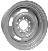 Ceco - Rally - Grey - Grey - 15" x 6", 6 Offset, 5x127, 139.7 (Bolt Pattern), 94.2mm HUB