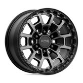 KMC Wheels - KM718 SUMMIT - Black - SATIN BLACK WITH GRAY TINT - 17" x 8.5", 18 Offset, 6x135 (Bolt Pattern), 87.1mm HUB