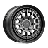 KMC Wheels - KM719 CANYON - Black - SATIN BLACK WITH GRAY TINT - 17" x 8", 35 Offset, 6x139.7 (Bolt Pattern), 100.3mm HUB