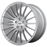 American Racing - AR934 FASTLANE - Silver - BRUSHED SILVER - 20" x 8.5", 25 Offset, 5x115 (Bolt Pattern), 72.56mm HUB