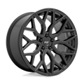 Niche - M261 MAZZANTI - Black - MATTE BLACK - 19" x 8.5", 35 Offset, 5x120 (Bolt Pattern), 72.6mm HUB