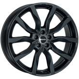 Mak Wheels - HIGHLANDS W - Black - MATTE BLACK - 16" x 6.5", 45 Offset, 5x108 (Bolt Pattern), 72mm HUB