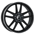 Mak Wheels - EVO - Black - GLOSS BLACK MIRROR RING - 20" x 8.5", 60 Offset, 5x112 (Bolt Pattern), 66.6mm HUB