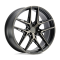 XO Luxury Wheels - CAIRO - Gunmetal - Carbon Graphite - 20" x 9.5", 25 Offset, 5x120 (Bolt Pattern), 76.1mm HUB