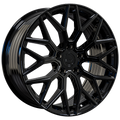 Envy Wheels - FF2GB - Black - GLOSS BLACK - 18" x 8", 30 Offset, 5x112 (Bolt Pattern), 66.6mm HUB