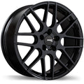 Fast Wheels - FC12 - Black - Metallic Black - 18" x 8", 45 Offset, 5x110 (Bolt Pattern), 72.6mm HUB