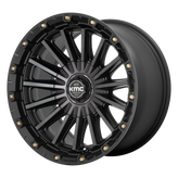 KMC Wheels - KM102 SIGNAL - Gunmetal - SATIN BLACK WITH GRAY TINT - 20" x 9", 18 Offset, 5x127, 139.7 (Bolt Pattern), 78.1mm HUB