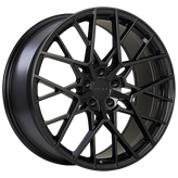 Ruffino Wheels - Inception - Black - Black Magic - 18" x 8", 35 Offset, 5x114.3 (Bolt Pattern), 67.1mm HUB