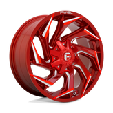 Fuel - D754 REACTION - CANDY RED MILLED - 20" x 9", 20 Offset, 8x170 (Bolt Pattern), 125.1mm HUB