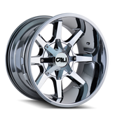 Cali Off-Road - BUSTED - Chrome - CHROME - 22" x 12", -44 Offset, 8x165.1, 170 (Bolt Pattern), 130.8mm HUB