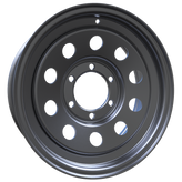 Envy Wheels - TRAILER STEEL MODULAR - Silver - SILVER - 16" x 6", 0 Offset, 6x139.7 (Bolt Pattern), 108mm HUB