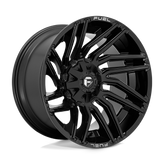 Fuel - D776 TYPHOON - Black - GLOSS BLACK - 22" x 12", -44 Offset, 5x139.7, 150 (Bolt Pattern), 110.1mm HUB