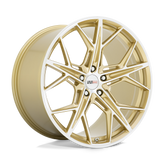 Cray Wheels - HAMMERHEAD - Gold - GLOSS GOLD WITH MIRROR CUT FACE - 20" x 9", 38 Offset, 5x120 (Bolt Pattern), 67.1mm HUB