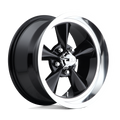 US Mag - U107 STANDARD - Black - GLOSS BLACK - 15" x 8", 1 Offset, 5x120.65 (Bolt Pattern), 72.6mm HUB