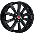 Mak Wheels - BIRMINGHAM - Black - GLOSS BLACK - 19" x 8.5", 45 Offset, 5x108 (Bolt Pattern), 63.4mm HUB