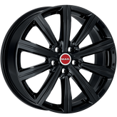 Mak Wheels - BIRMINGHAM - Black - GLOSS BLACK - 19" x 8.5", 45 Offset, 5x108 (Bolt Pattern), 63.4mm HUB