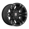 XD Series - XD822 MONSTER II - Black - MATTE BLACK - 20" x 9", 0 Offset, 5x139.7, 150 (Bolt Pattern), 110.1mm HUB