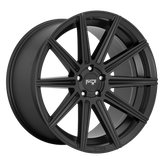 Niche - M242 TIFOSI - Gunmetal - MATTE BLACK - 20" x 9", 38 Offset, 5x108 (Bolt Pattern), 72.56mm HUB