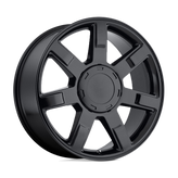 OE Creations - PR122 - Black - GLOSS BLACK - 22" x 9", 31 Offset, 6x139.7 (Bolt Pattern), 78.1mm HUB