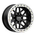KMC Wheels - KM235 GRENADE CRAWL BEADLOCK - Black - SATIN BLACK - 20" x 10", -48 Offset, 8x165.1 (Bolt Pattern), 125.1mm HUB