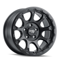 Dirty Life - DRIFTER - Black - MATTE BLACK - 17" x 8.5", -6 Offset, 6x139.7 (Bolt Pattern), 106mm HUB