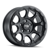 Dirty Life - DRIFTER - Black - MATTE BLACK - 17" x 8.5", -6 Offset, 6x139.7 (Bolt Pattern), 106mm HUB