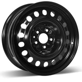 RSSW - Steel - Black - Black - 17" x 7", 39 Offset, 5x114.3 (Bolt Pattern), 66.1mm HUB