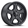 Vision Wheel American Muscle - 147 DAYTONA - Black - Satin Black - 20" x 8.5", 10 Offset, 5x115 (Bolt Pattern), 83mm HUB